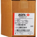 Cardboard box of films Agfa DryStar DT 2 B 20x25 cm